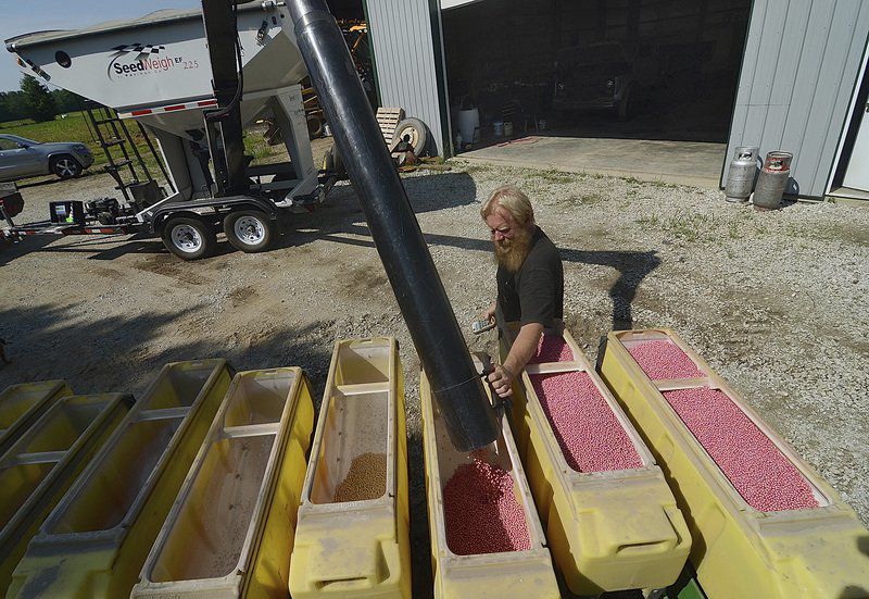 Jack and Mike Strain are father-and-son farmers